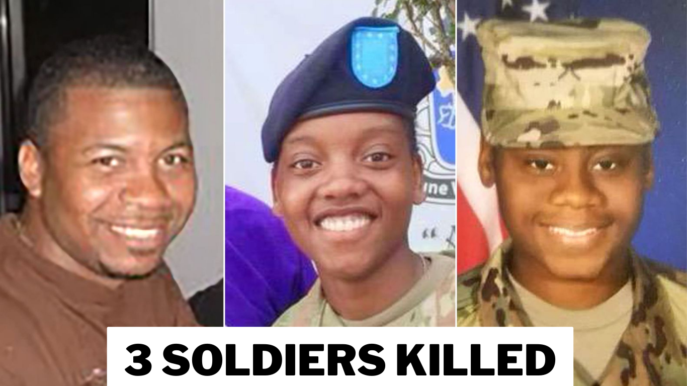 3 Soldiers were killed in Jordan