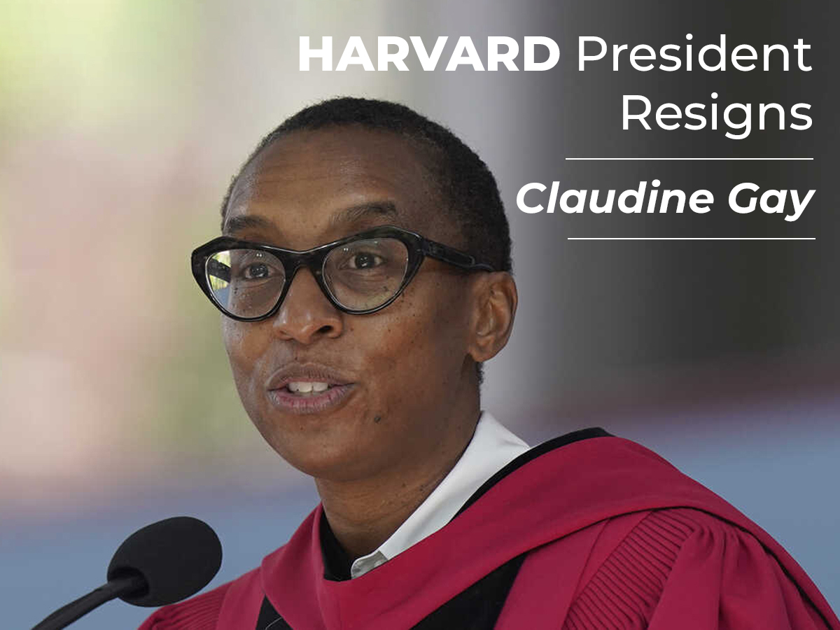 Harvard President Claudine Gay step down