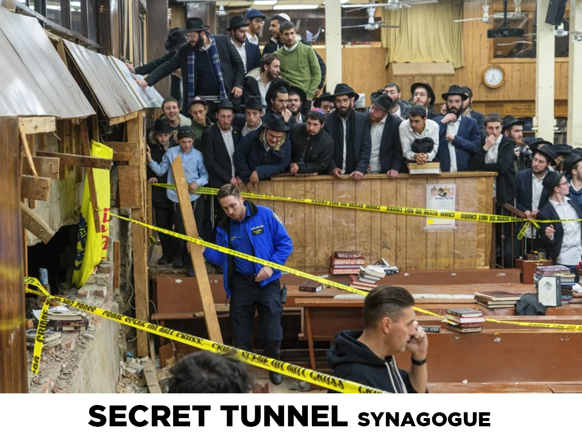 Secret tunnel found in NYC synagogue