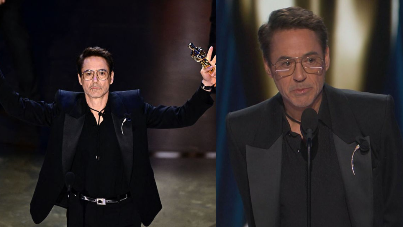 Robert Downey Jr. Wins Oscar for Best Supporting Actor Award