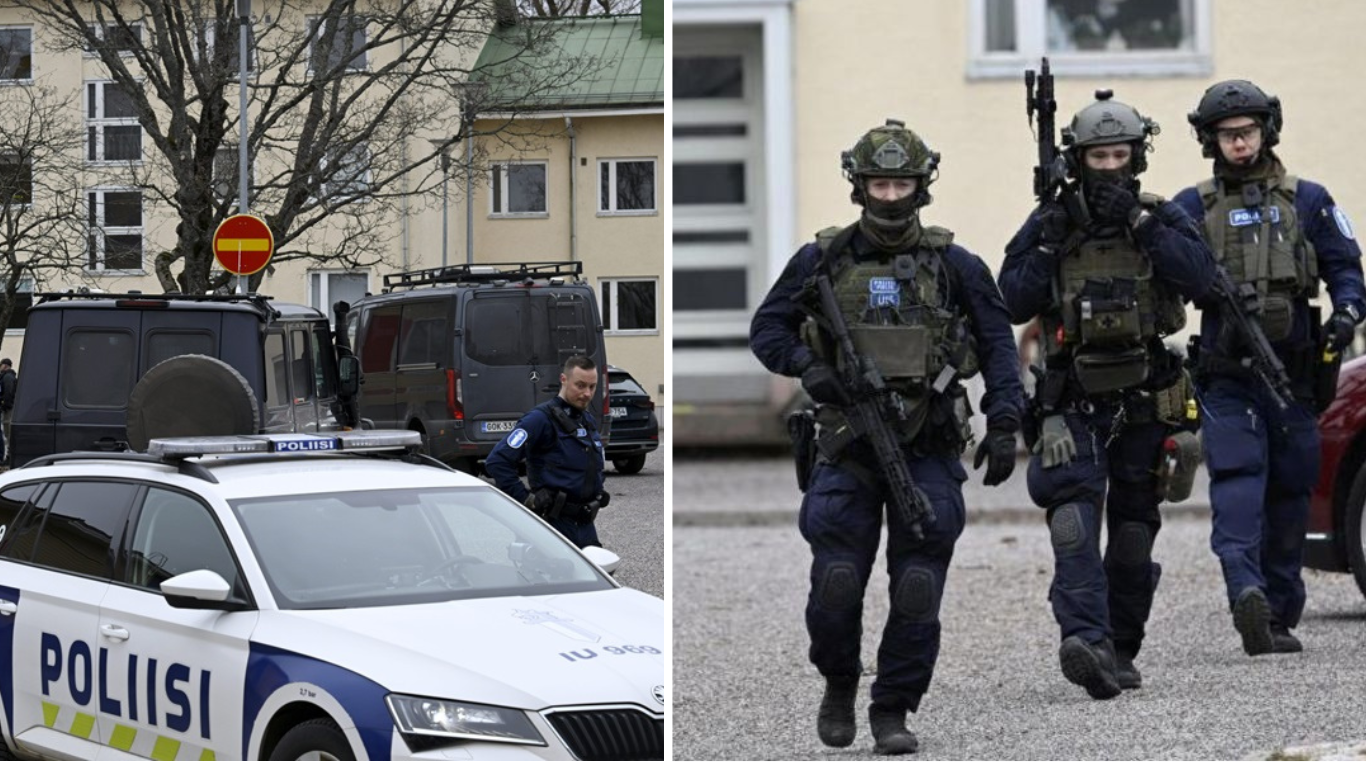 Finland shooting; Three 13-Year-Olds Injured in School