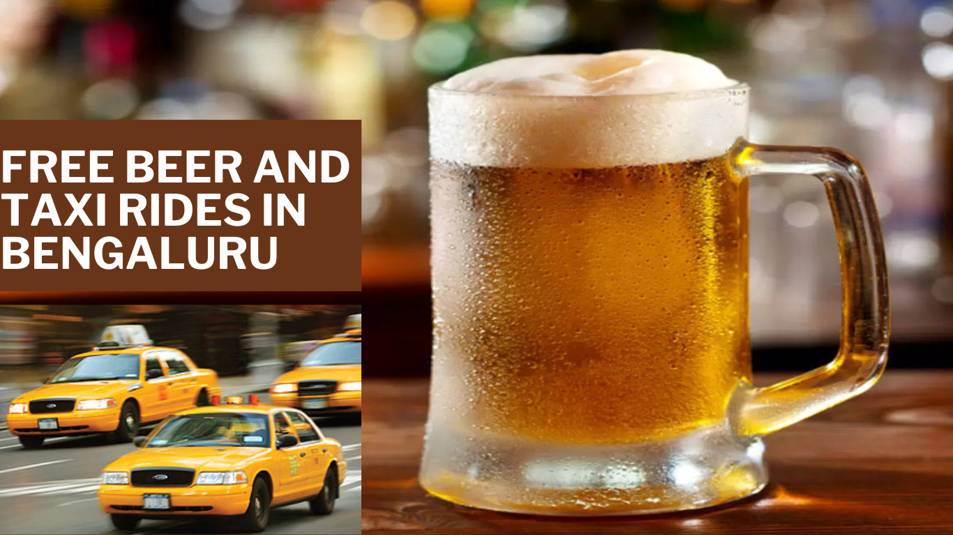 Free Beer and Taxi Rides in Bengaluru at general election