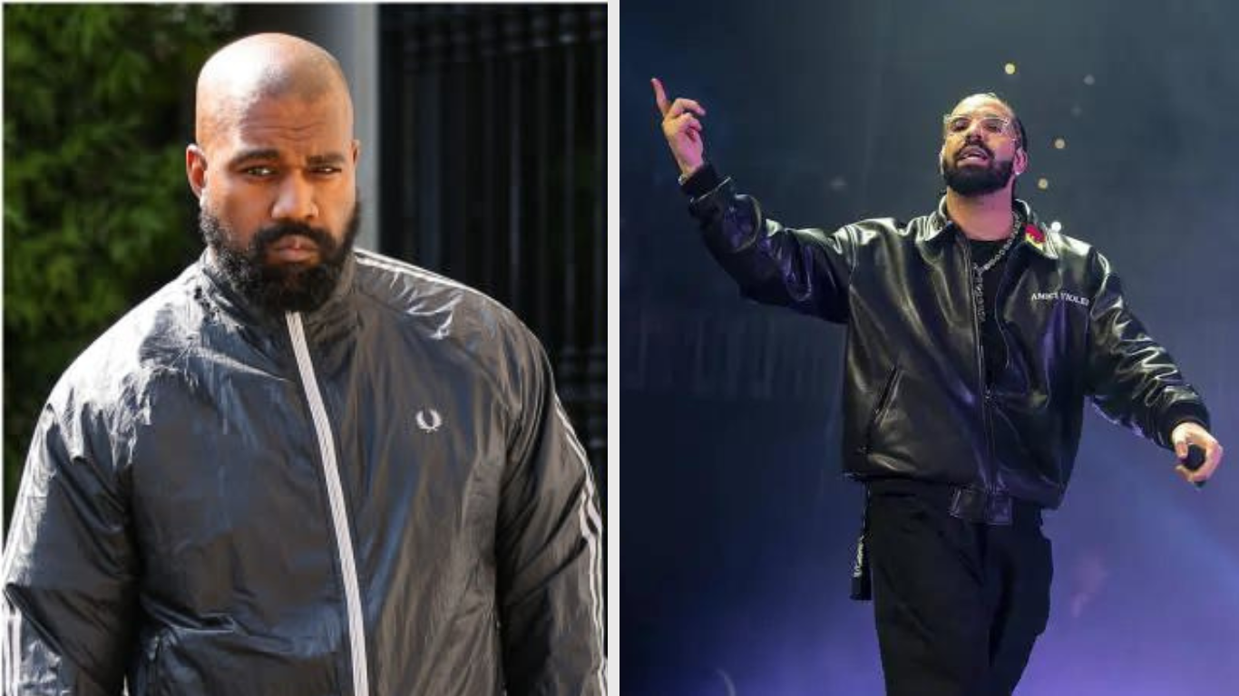 Kanye West Joins Feud, Takes Aim at Drake