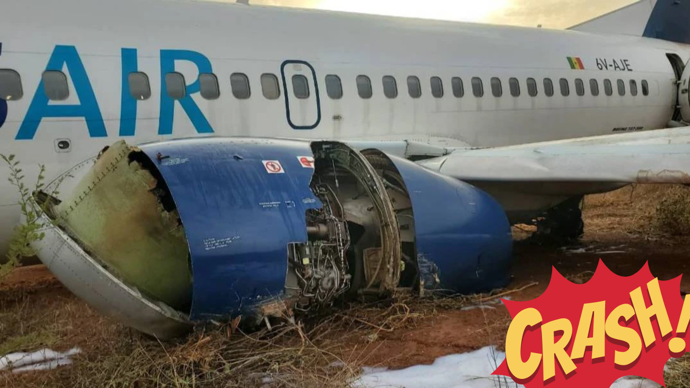 Boeing 737 Crashes in Senegal, Injuring 11
