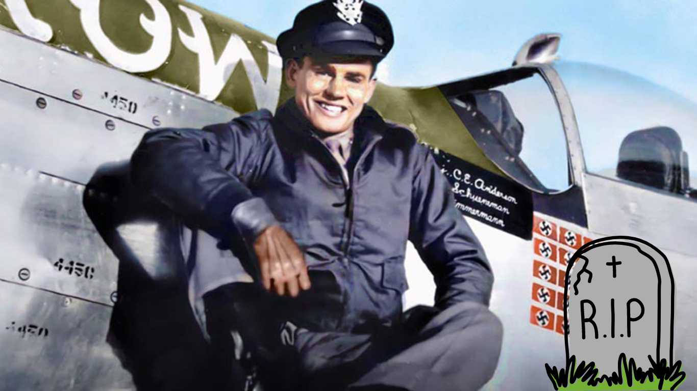 Bud Anderson Dies at 102 World War II Fighter Pilot
