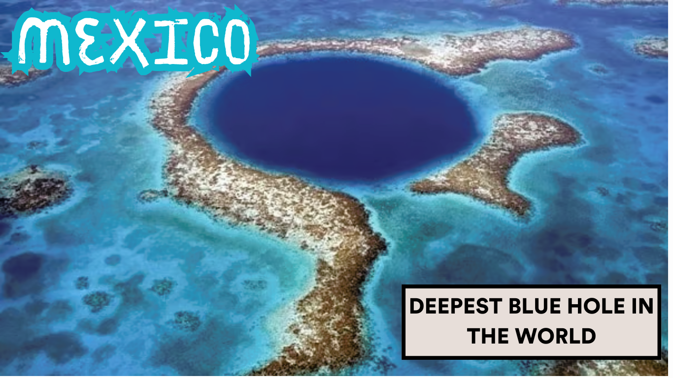 Deepest blue hole Found in Mexico, Read more