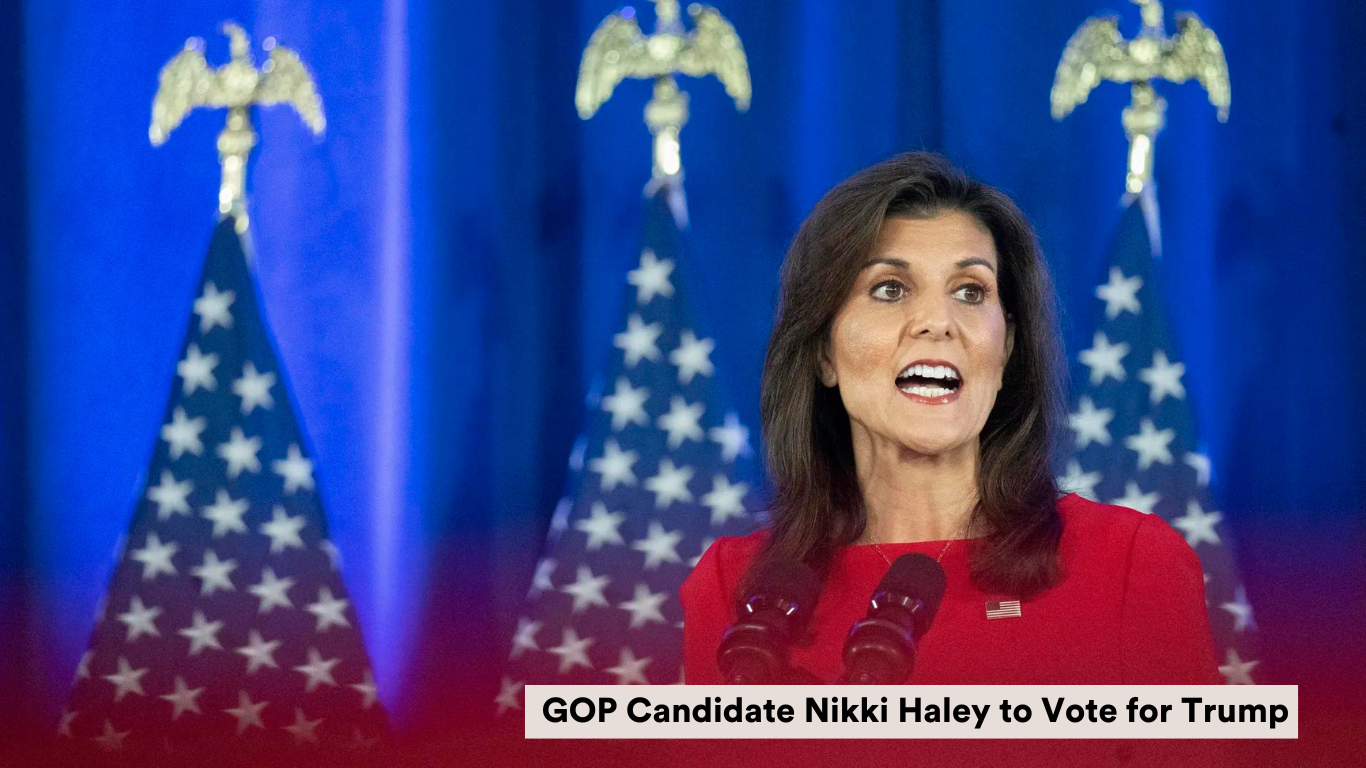 GOP Candidate Nikki Haley to Vote for Trump in 2024