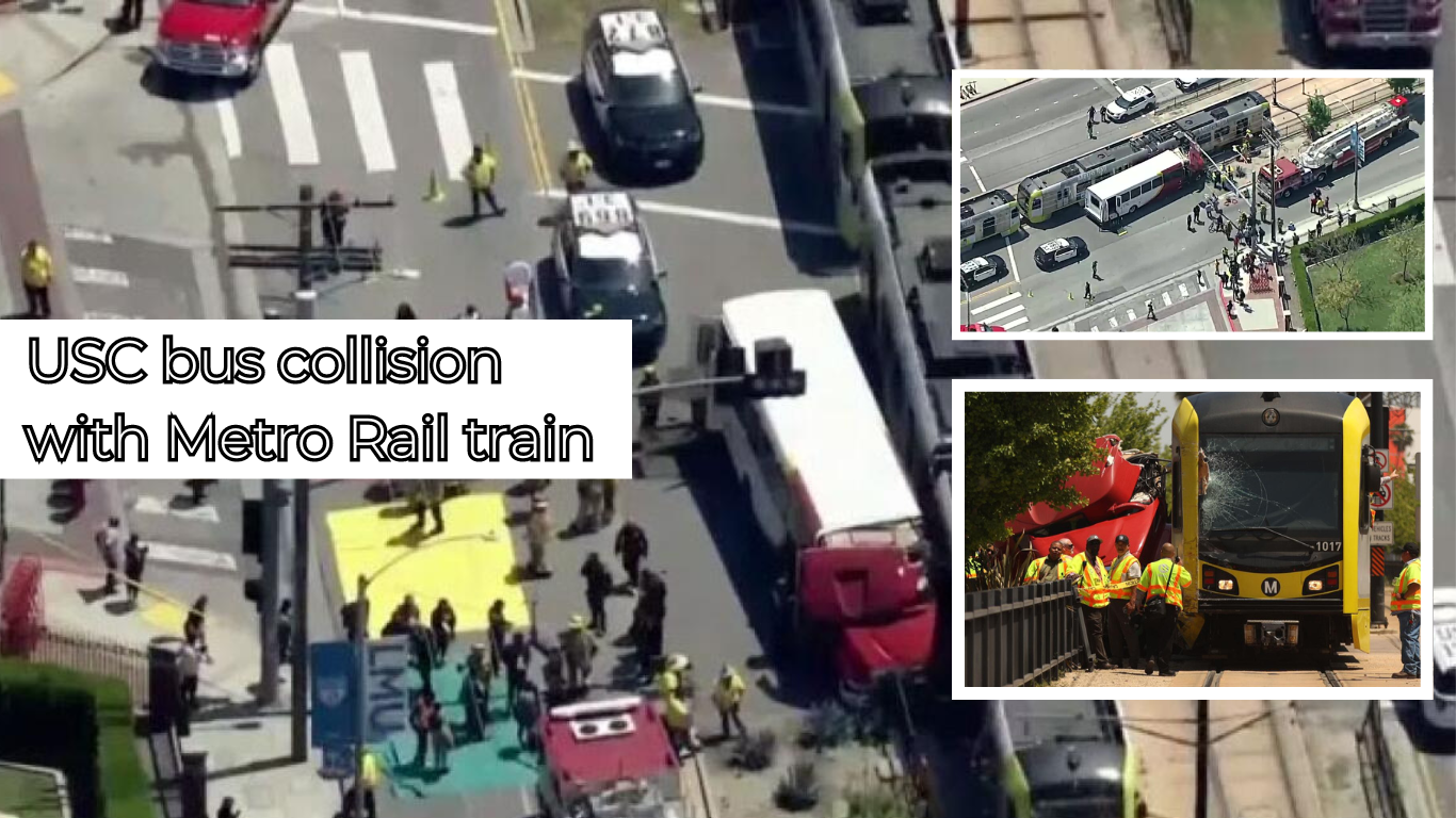 Los Angeles train crashes 55 people injured