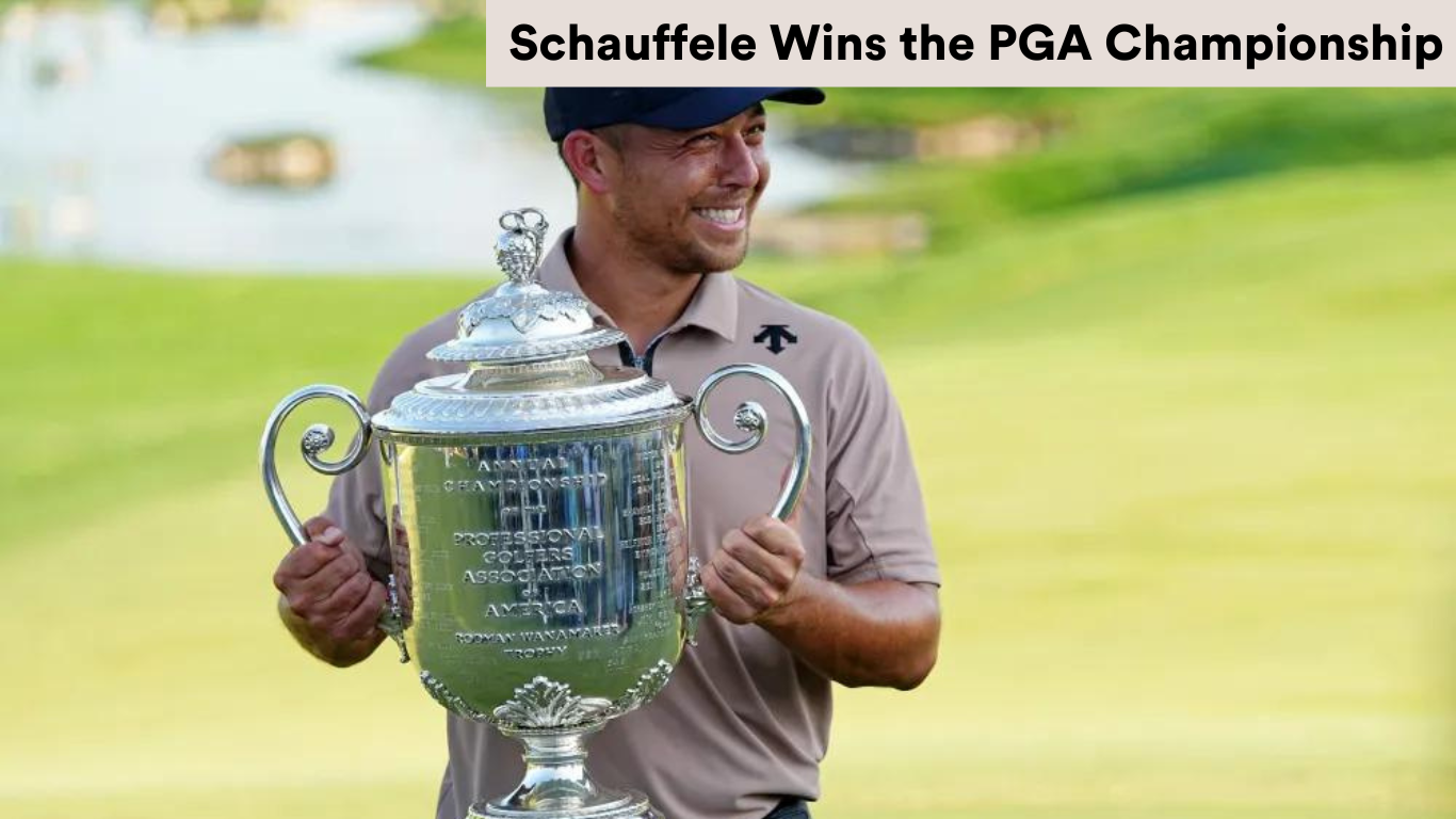 Xander Schauffele Wins the PGA Championship