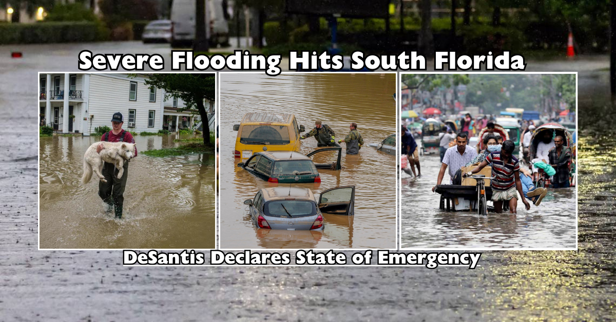 Flooding in Florida DeSantis Declares State of Emergency