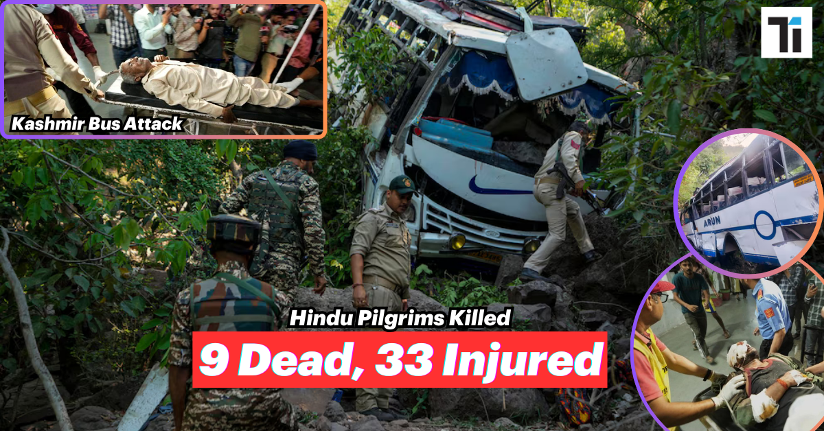 Hindu Pilgrims Killed in Kashmir Bus Attack 9 Dead