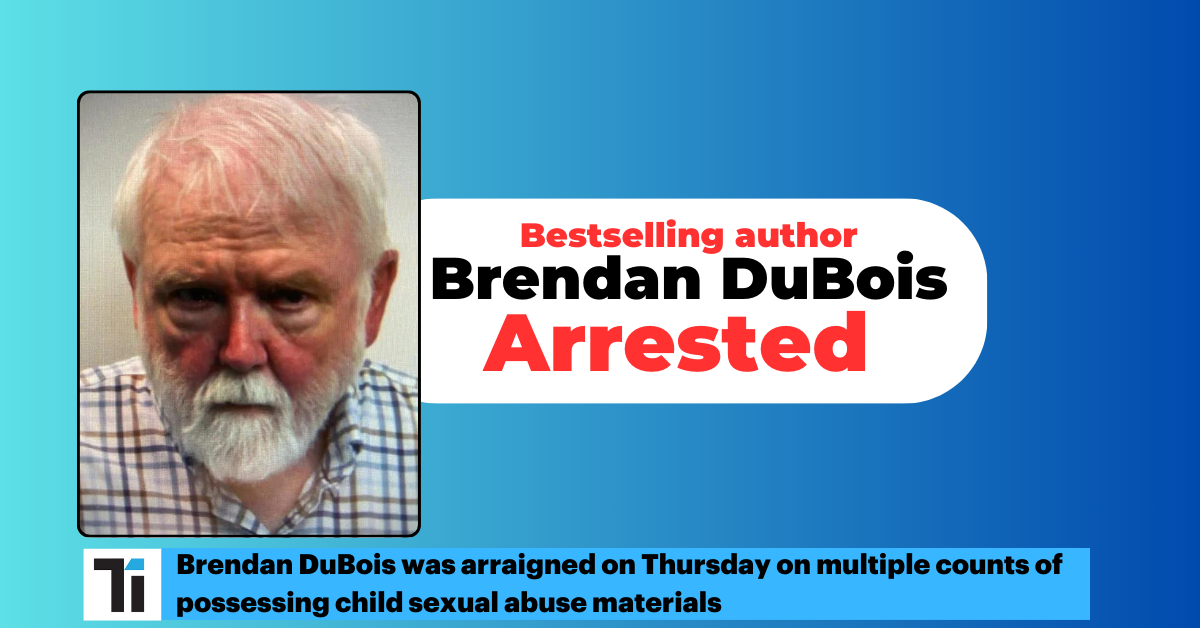 Author Brendan DuBois charged with child sexual abuse