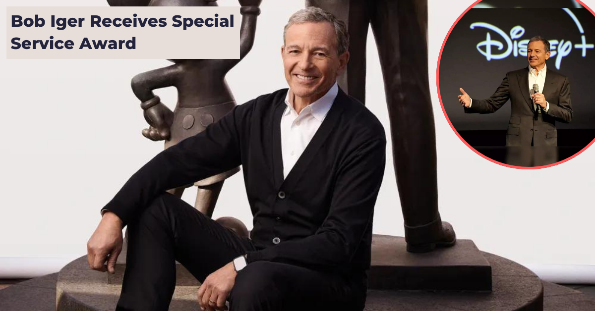 Bob Iger Receives Service Award for 50 Years Know More