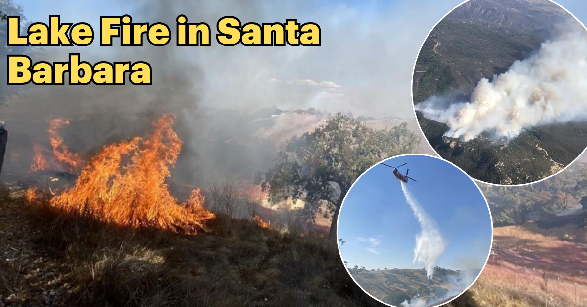 Lake Fire in Santa Barbara Explodes to 16,000 Acres