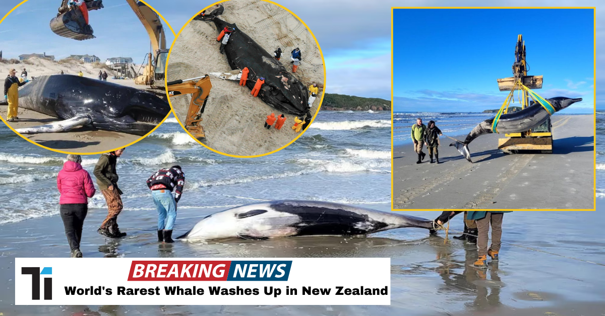 World's Rarest Whale Washes Up in New Zealand